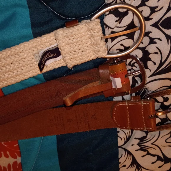 Vintage Y2K AE American Eagle Outfitters AEO Women's Belt L Xl 10 12 Lot - Picture 9 of 9